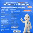 Vacinação contra a covid-19, gripe e sarampo estão com agendamento disponível